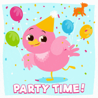 Happy Birthday Party GIF by Coccole Sonore