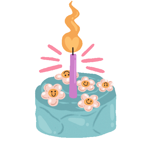 Cumple Happy Birthday Sticker by Rocio