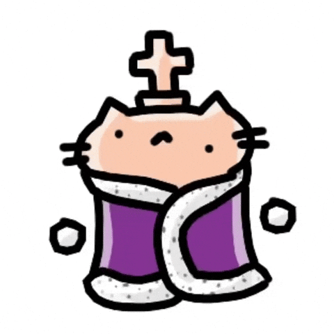 Cat King GIF