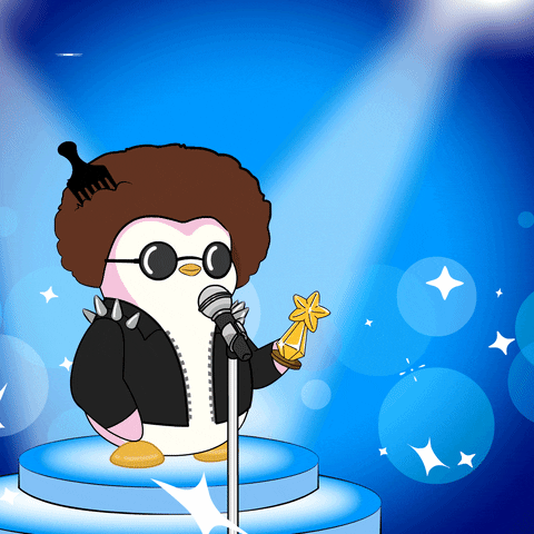 Academy Awards Win GIF by Pudgy Penguins