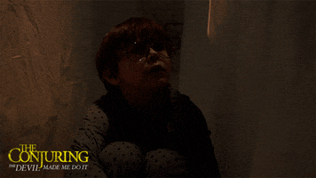 theconjuringmovie horror scary scared fear GIF