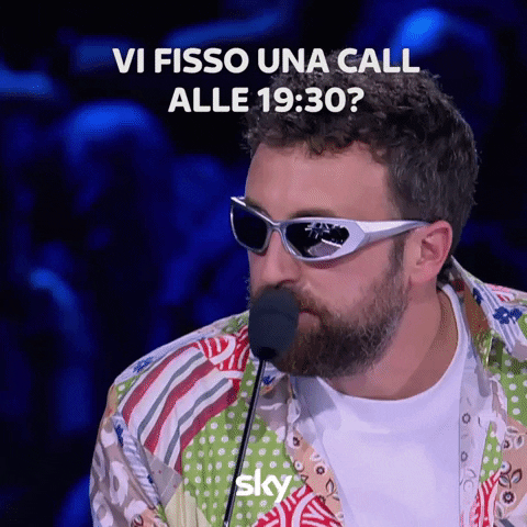 Fun Sunglasses GIF by Sky Italia