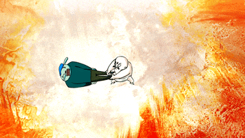 levpo fight animation bat guard GIF