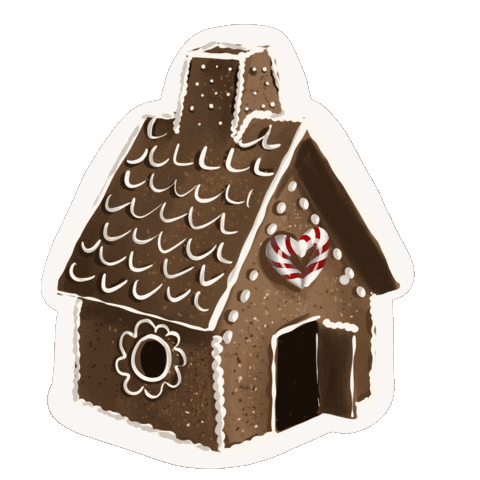 Winter Solstice Snow Sticker