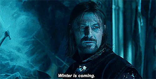 House Stark Winter Is Coming GIF