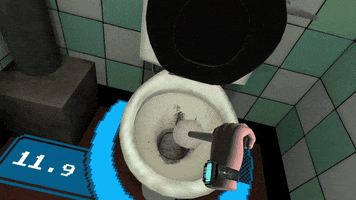 Toilet Brush GIF by Wired Productions