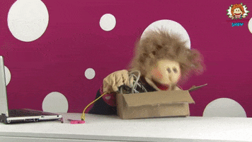 Golf Tidy Up GIF by Living Puppets