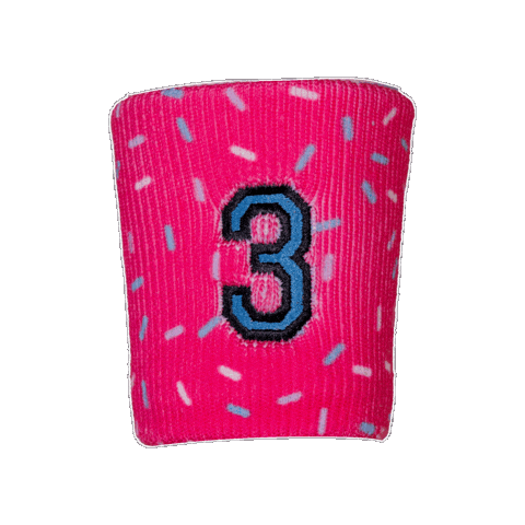 Pink Sprinkle Sticker by Customnumbered