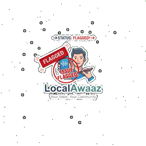 LocalAwaaz Sticker