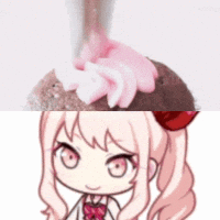 Cupcake Mizuki GIF