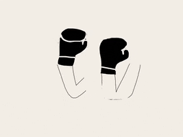 Fight Me GIF by Barbara Pozzi