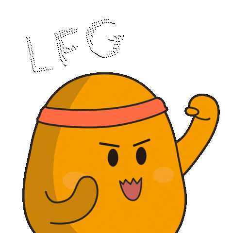 Potato Sticker by fractalbitcoin