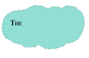 Beach Gold Sticker by The Sweet Fine Artist Studio