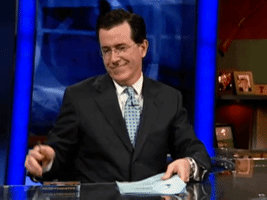 Colbert Satisfying GIF