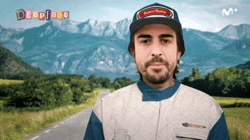 Fernando Alonso Thumbs Up GIF by Movistar Plus+