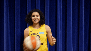 hind ben abdelkader laughing GIF by Indiana Fever