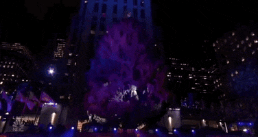 christmas in rockefeller 2018 GIF by NBC