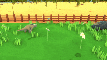 video games dinosaurs GIF by Washbear Studio