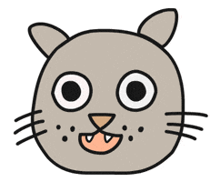 Cat Emoji GIF by Thank You Coffee