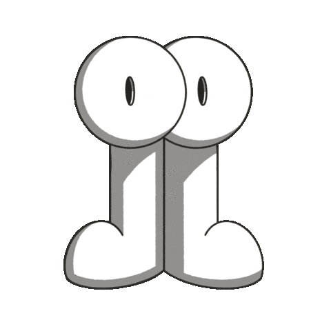 Feet And Eyes Guys Sticker