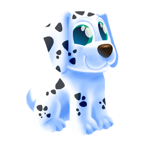 Happy Dog Sticker by Splash Toys