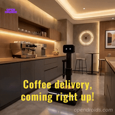 Coming Up Robot GIF by OpenDroids