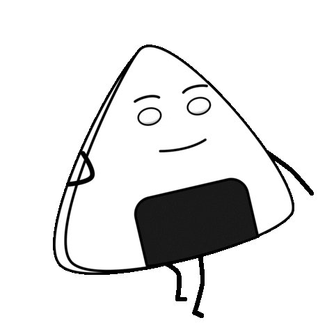 Happy Rice Ball Sticker