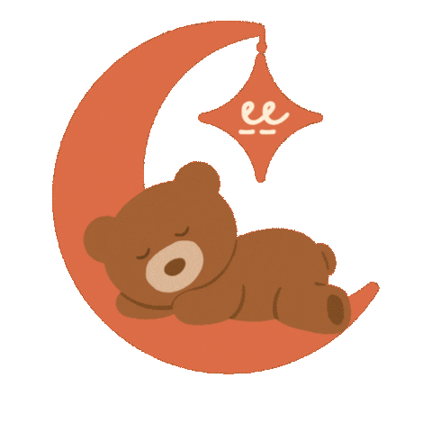 Feels Teddy Bear Sticker by Saddle Cafe