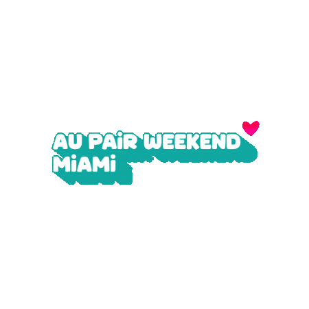 Au Pair Weekend Sticker
