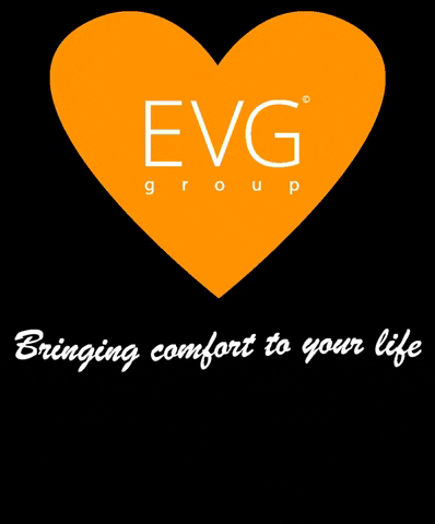 evgdevelopment heart comfort orange heart evg group GIF