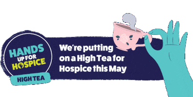 Hightea Sticker by Nelson Tasman Hospice