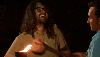 Jeff Probst Laugh GIF by Survivor CBS