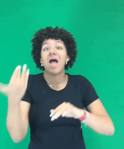 American Sign Language Monday GIF by CSDRMS