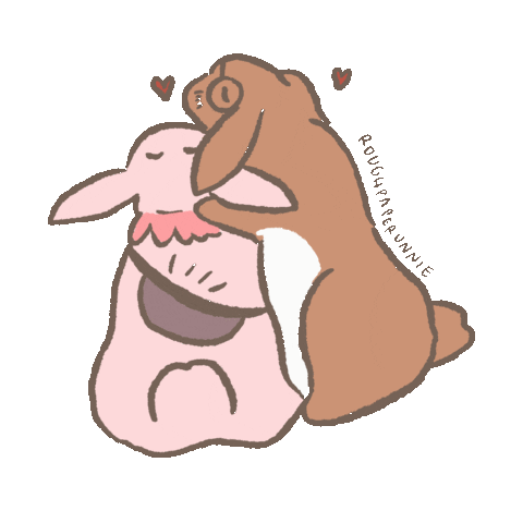 In Love Bunny Sticker