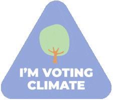 Noplanetb Voteforclimate Sticker by Project Planet