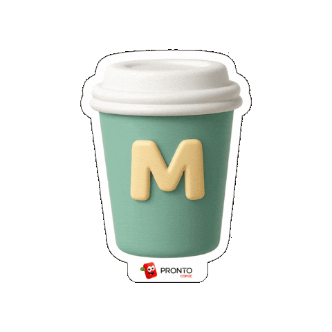 Coffee Cafe Sticker by Pronto Copec