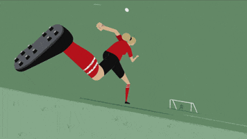 Football Animation GIF by Cutout Studio GmbH