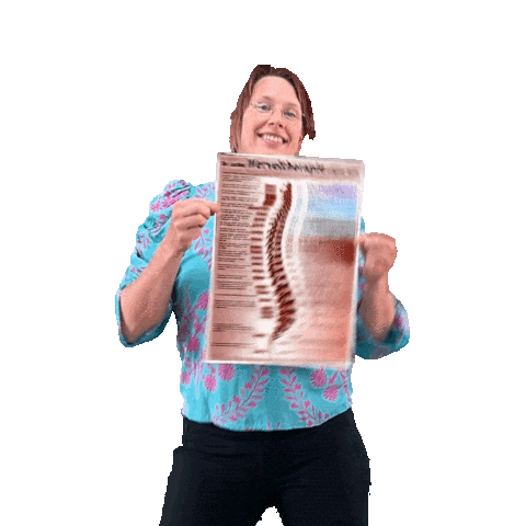 Rugpijn vrij met Wies Sticker