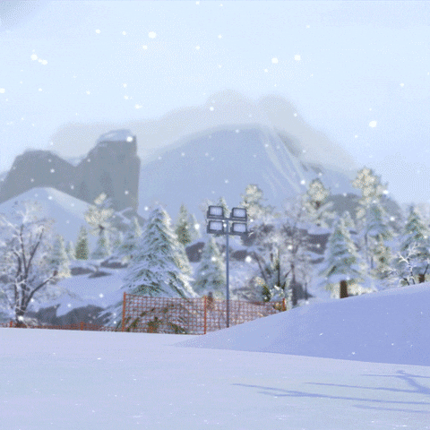 Sledding Video Games GIF by The Sims