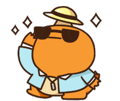 Orange Sticker