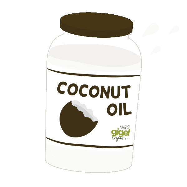 Coconut Oil Vco Sticker by Gigel Organic for iOS & Android GIPHY