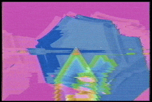 glitch triangle GIF by The NGB