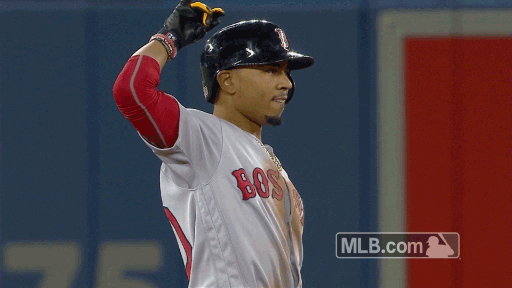 Image result for mookie betts gif