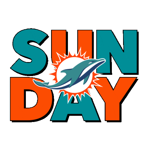 Game Day Football Sticker by Miami Dolphins for iOS & Android