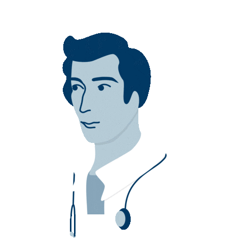 Party Doctor Sticker by Studiendekanat der Medizinischen Fakultät der HHU