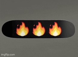 Fire Skate GIF by City Vision Skateboards