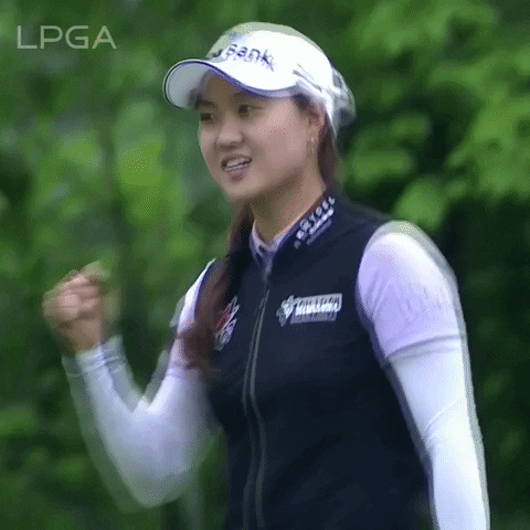 Happy Womens Golf GIF by LPGA