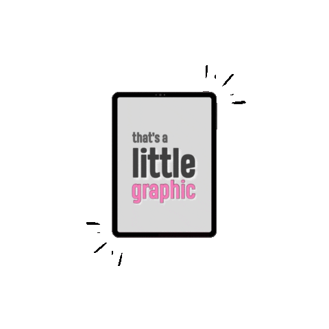 Thatsalittlegraphic Sticker