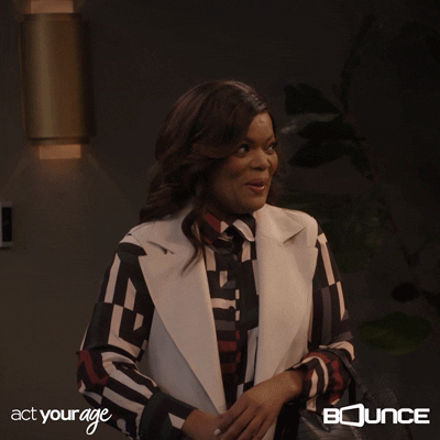 Happy Yvette Nicole Brown GIF by Bounce