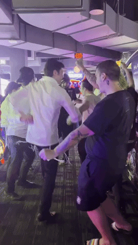 Dance Party Dancing GIF by petey plastic